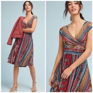 Maeve Tamera Surplice Dress
